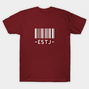 -ESTJ- Barcode T-Shirt